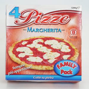 4 pizze margherita