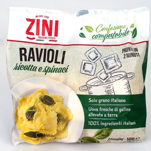 ravioli ricotta e spinaci